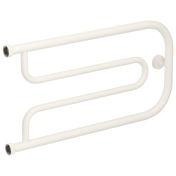 Полотенцесушитель водяной Сунержа Гусли+ 65х32 см белый матовый 30-4009-3265 (детальная фотография)
