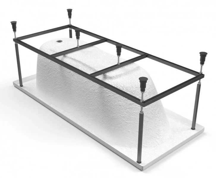 Ванна акриловая Cersanit Nike 63346 150 x 70 см, прямоугольная, белая (детальная фотография), прямоугольные