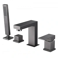 Смеситель для ванны Abber Daheim никель