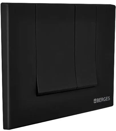 Инсталляция для унитаза Berges Novum клавиша S5 Soft Touch черная 040245 (детальная фотография), для унитаза index_1
