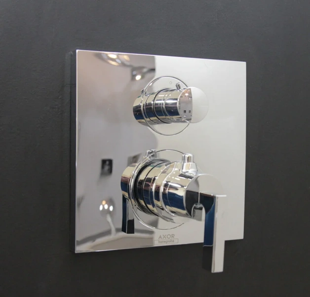 Смеситель для душа термостатический Axor Citterio 39700000 (детальная фотография), современные, hi-tech