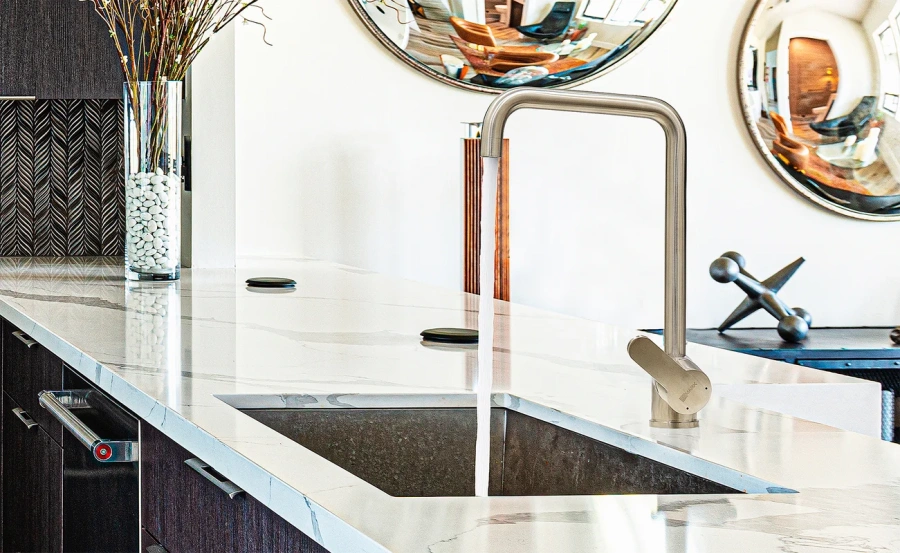 Смеситель для кухни Lemark Expert LM5073S (детальная фотография), для кухни