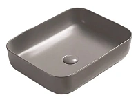 Раковина Azario 50 см светло-серая матовая