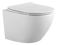 Унитаз подвесной Акватек Европа белый матовый