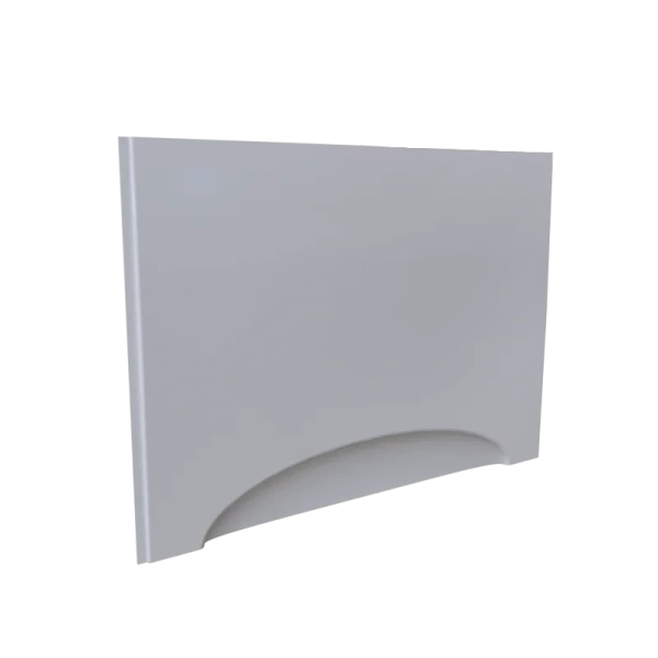 Акриловая ванна Радомир Веста 2-89-2-0-1-237Р, 168 х 70 см, фронтальный экран, каркас разборный, сифон, слив-перелив автомат в комплекте, белая (детальная фотография), без гидромассажа