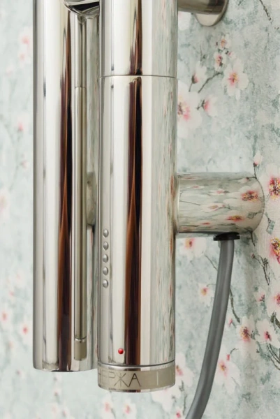 Полотенцесушитель электрический Сунержа Нюанс 3.0 8.5х180 см правый без покрытия 00-5843-1853 (детальная фотография), настенные