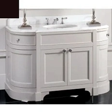 Тумба с мраморной столешницей, цвет полуглянцевый Rubin, мрамор Bianco Carrara, Devon&Devon Season