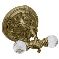Крючок для ванной, бронза, Art&Max Barocco Crystal
