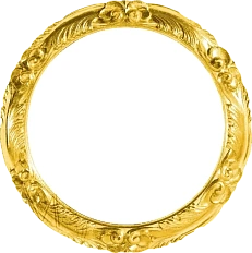 Зеркало Migliore 76 см золото