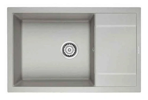 Мойка для кухни Paulmark Verlass 78 см серая - фото 8