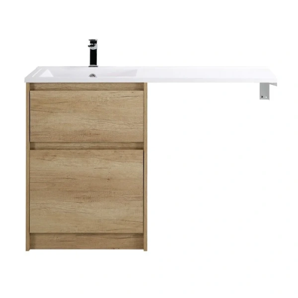 Тумба под раковину напольная BelBagno Kraft-Lvd 58 см rovere nebrasca nature KRAFT-LVD-580/1200-2C-PIA-RNN (детальная фотография)