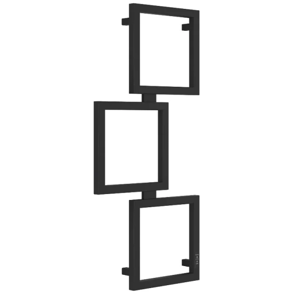 Полотенцесушитель электрический Сунержа Этюд 50х105 см левый черный матовый 31-0846-1050 (детальная фотография), современные, hi-tech