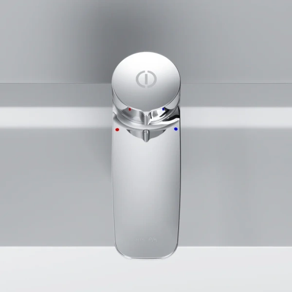 Смеситель для раковины Am.Pm Inspire 2.0 TouchReel излив 125 мм хром F50A82500 (детальная фотография), с 1 монтажным отверстием