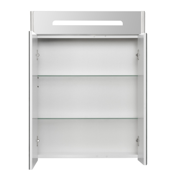 Зеркальный шкаф с подсветкой Акватон Сильва 60 см дуб фьорд 1A216202SIW60 (детальная фотография), в наличии