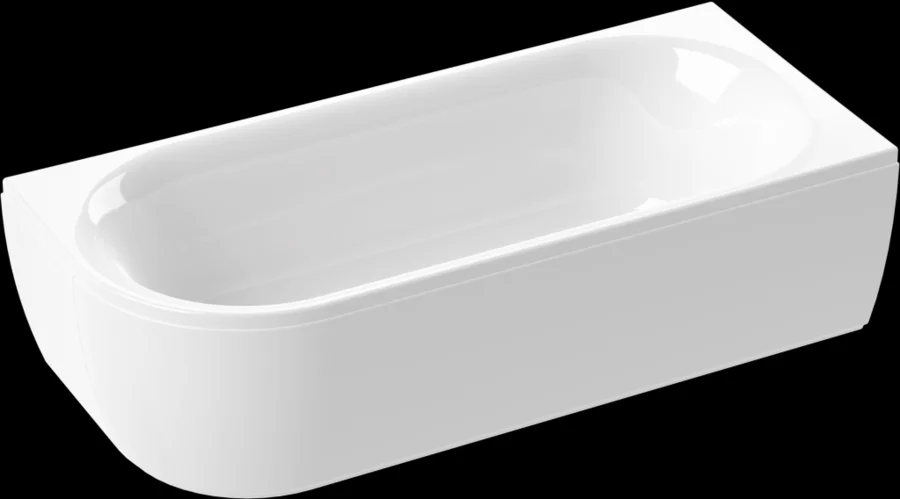 Ванна акриловая Cezares Metauro 180х80 см белая, правосторонняя METAURO CORNER-180-80-40-R-W37 (детальная фотография), белые