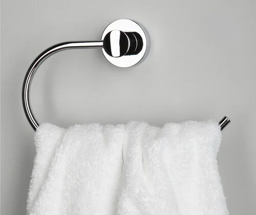 Полотенцедержатель WasserKRAFT Donau хром K-9460 (детальная фотография), хром