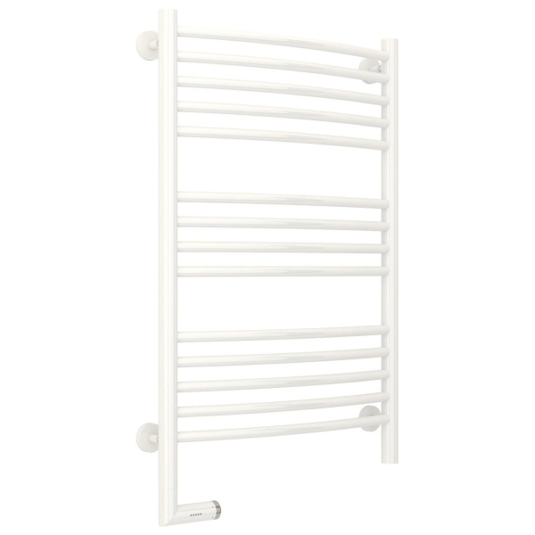 Полотенцесушитель электрический левый, цвет белый перемычка выгнутая Сунержа Богема 2.0 800х500 12-5202-8050 (детальная фотография)