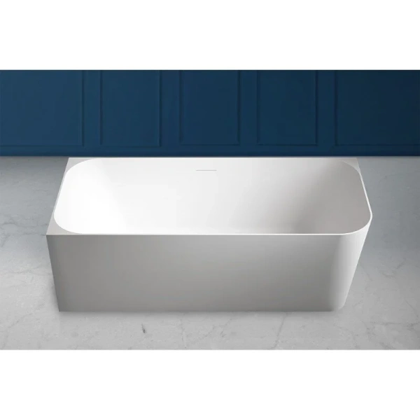 Ванна из искусственного камня Abber Stein 170x75 см угловая (детальная фотография), современныe, hi-tech