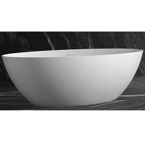 Акриловая ванна Abber 170х80 см овальная AB9374-1.7 (детальная фотография), овальные