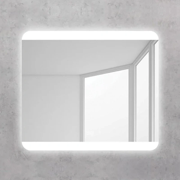 Зеркало с подсветкой BelBagno Spc 80 см с подогревом SPC-CEZ-800-700-LED-TCH-WARM (детальная фотография)
