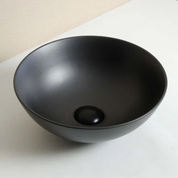 Раковина GID Esfera 9081gnm 36 см серая 53404 (детальная фотография), современные, hi-tech