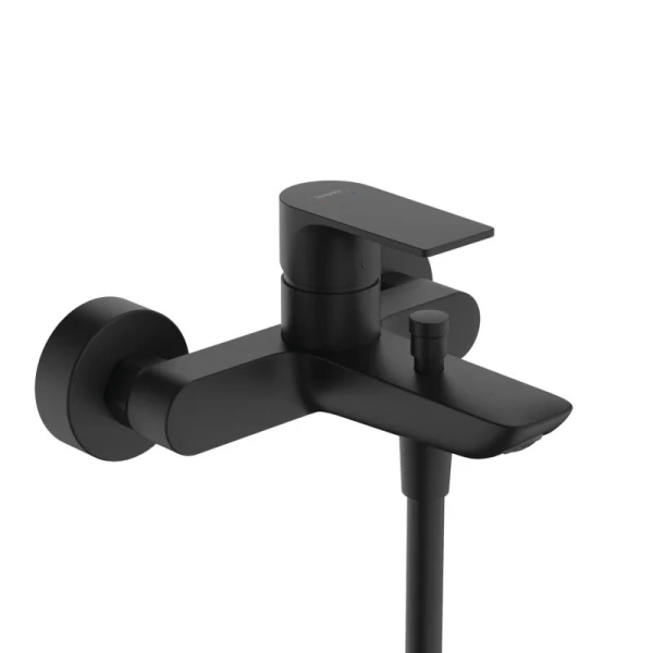 Смеситель для ванны Hansgrohe Rebris черный матовый 72450670 (детальная фотография)