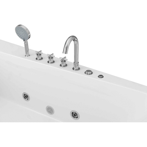 Ванна акриловая Grossman 170x95 см с левая GR-17095-1L (детальная фотография), белые