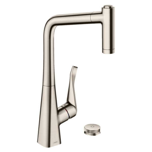 Смеситель для кухни на 2 отверстия Hansgrohe M71 M7120-H320 (детальная фотография), высокие
