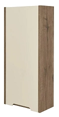 Шкаф подвесной Акватон Оливия 35 см бежевый/дуб веллингтон, левый