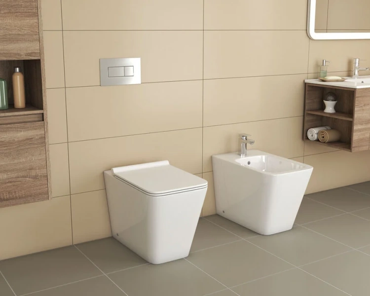 Биде напольное Grossman белое GR-BPR4414 (детальная фотография), напольные