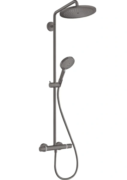 Душевая стойка Hansgrohe Croma Select S черный хром 26890340 (детальная фотография)