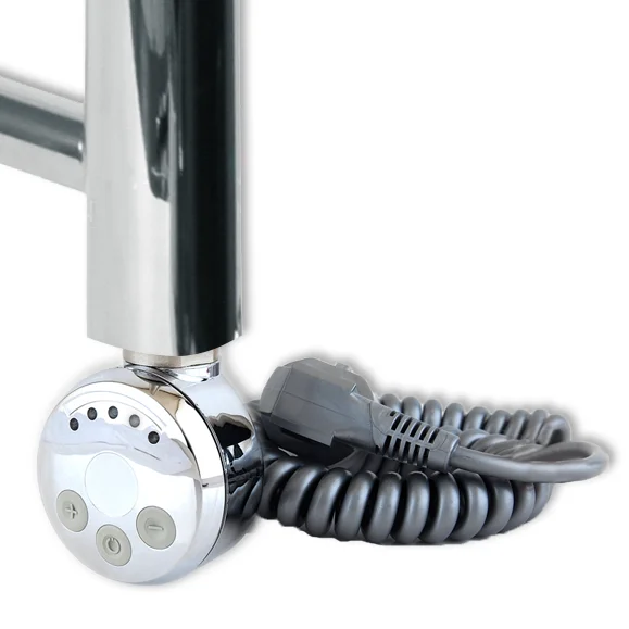 Полотенцесушитель электрический Ника Curve 60х50 см правый ЛЗ ВП 60/50 прав (детальная фотография), современные, hi-tech