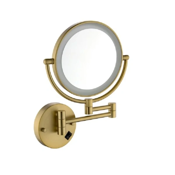 Зеркало с подсветкой Timo Saona 25 см золото матовое 13376/17 (детальная фотография)