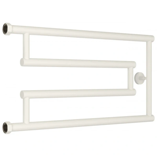 Полотенцесушитель водяной Сунержа High-Tech 65х32 см белый матовый 30-4051-3265 (детальная фотография)