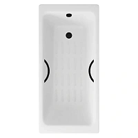 Ванна чугунная Delice Parallel 160x70 см белая