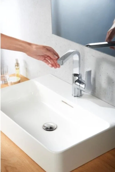 Смеситель для раковины Kludi Zenta SL хром 480280565 (детальная фотография), для раковины