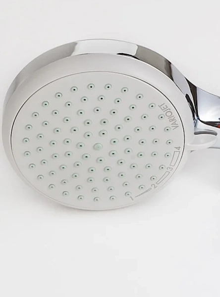 Душевая стойка Hansgrohe Croma с термостатом 27135000 (детальная фотография), без излива