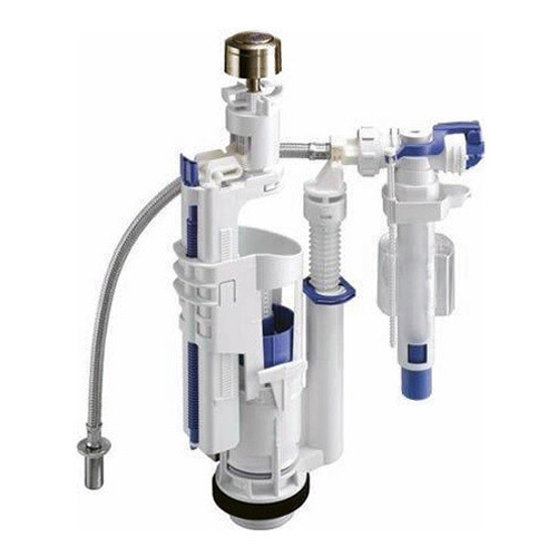 Механизм двойного слива с нижним подводом воды, Kerasan Waldorf 75099 (детальная фотография)