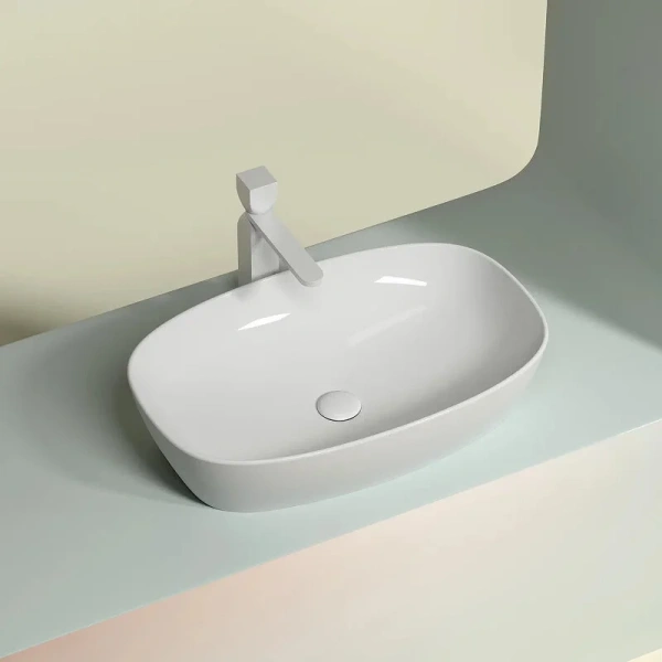 Раковина Ceramica Nova Element 60 см белая CN6049 (детальная фотография) index_1