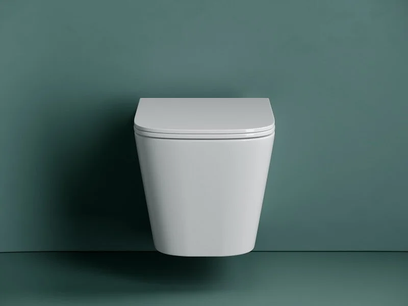 Унитаз подвесной Ceramica Nova Union белый CN4009T (детальная фотография), без бачка, со скрытым бачком