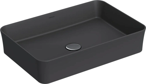 Раковина BERGES Ego 55 см матовый антрацит - фото 4