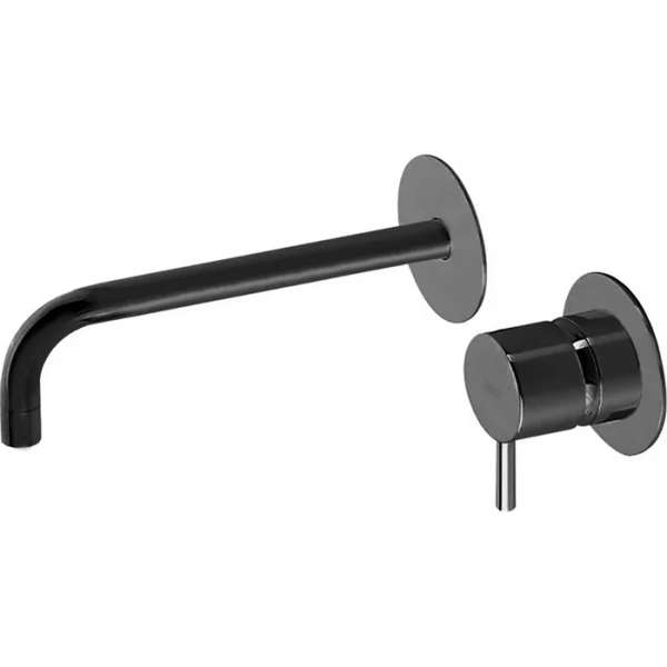 Смеситель для раковины Cisal Less New черный матовый LN00551740 (детальная фотография)