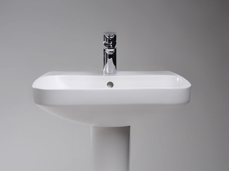 Смеситель для раковины AM.PM Inspire излив 115 мм с донным клапаном хром F5082100 (детальная фотография), для раковины