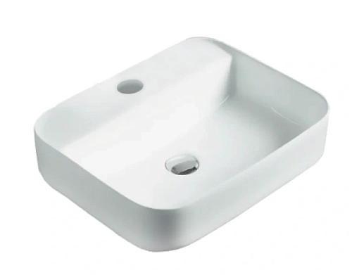 Раковина Timo Inari 50.5 см белая, накладная - фото 2