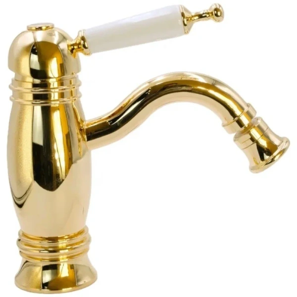 Смеситель для биде Migliore Oxford золото 19162 (детальная фотография), округлая форма