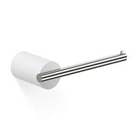 Бумагодержатель Decor Walther Stone белый/сталь матовая