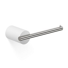 Бумагодержатель Decor Walther Stone белый/сталь матовая