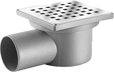 Душевой трап BERGES Trend 10 см хром