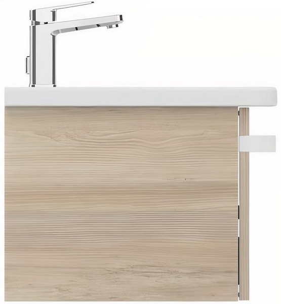 Тумба с раковиной подвесная Ideal Standard Tonic II R4303 80 см с 1-м ящиком (детальная фотография), современная, hi-tech