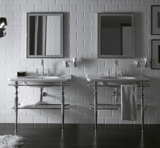 Консоль с раковиной Globo Paestum PA0562X (детальная фотография), по запросу